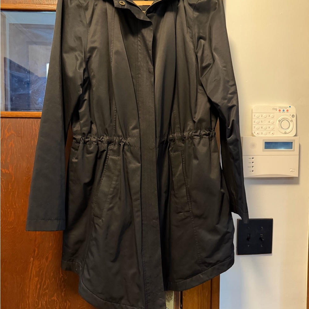 Eileen Fisher Black Trench Coat